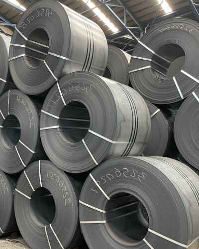 Hot Rolled HR Steel Slit Coil Processing and Distribution Yard Mumbai