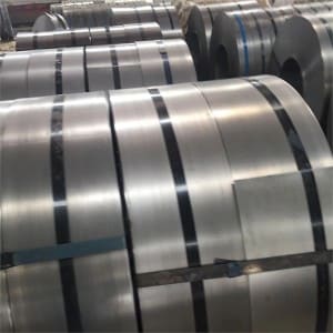 High-Precision Cold Rolled (CR) Steel Slit Coils in Factory Storage